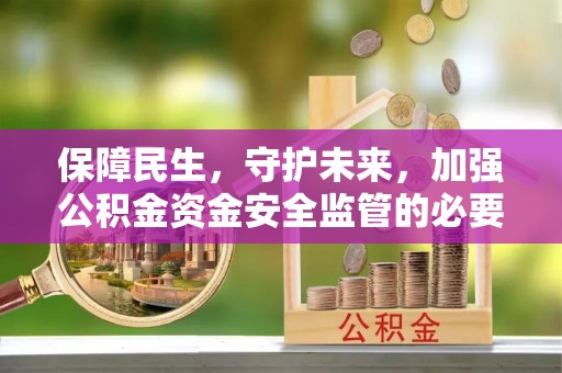 澄城保障民生，守护未来，加强公积金资金安全监管的必要性与实践