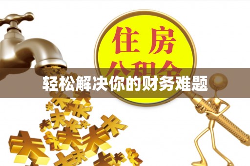 澄城轻松解决你的财务难题