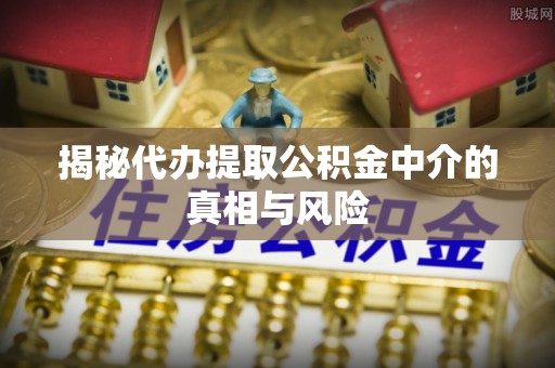 澄城揭秘代办提取公积金中介的真相与风险