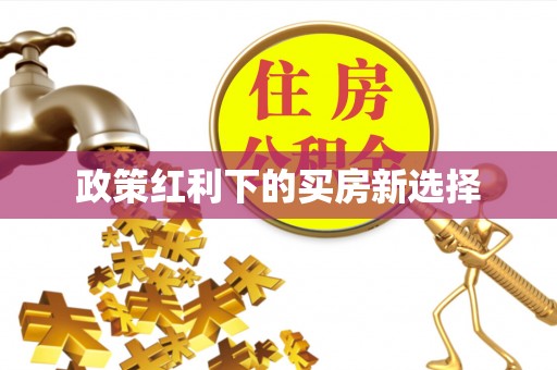 澄城政策红利下的买房新选择