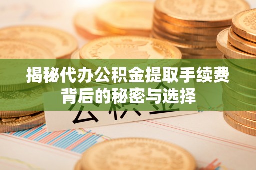 澄城揭秘代办公积金提取手续费背后的秘密与选择