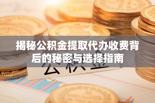 澄城揭秘公积金提取代办收费背后的秘密与选择指南
