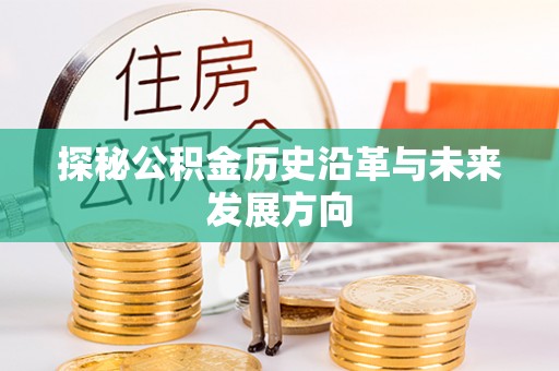 澄城探秘公积金历史沿革与未来发展方向