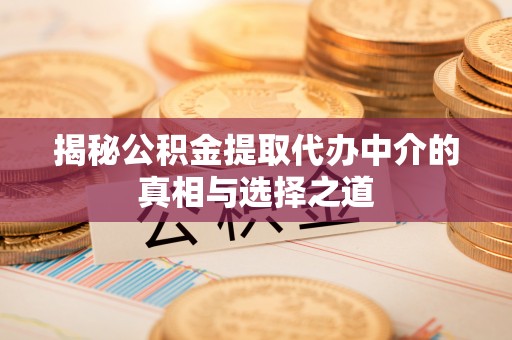 澄城揭秘公积金提取代办中介的真相与选择之道