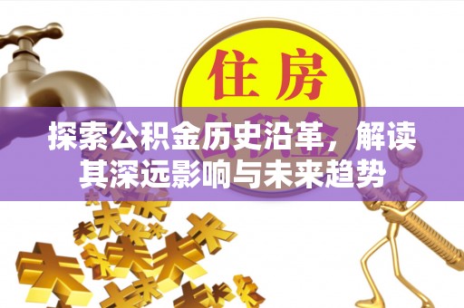 澄城探索公积金历史沿革，解读其深远影响与未来趋势