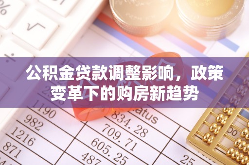 澄城公积金贷款调整影响，政策变革下的购房新趋势