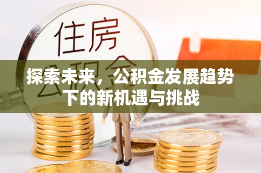 澄城探索未来，公积金发展趋势下的新机遇与挑战
