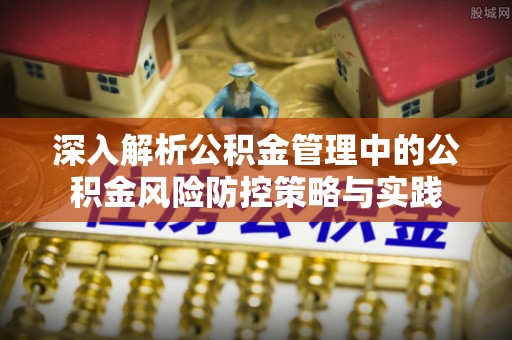 澄城深入解析公积金管理中的公积金风险防控策略与实践