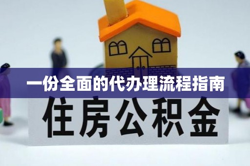 澄城一份全面的代办理流程指南