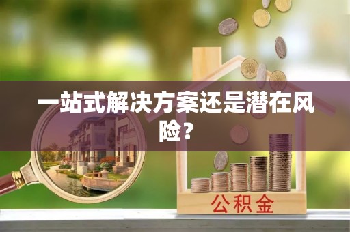 澄城一站式解决方案还是潜在风险？